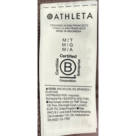 Athleta NEW Rise Pants Street Style Mid-Rise Relaxed Fit Women’s Size M/Tall - Picture 7 of 11